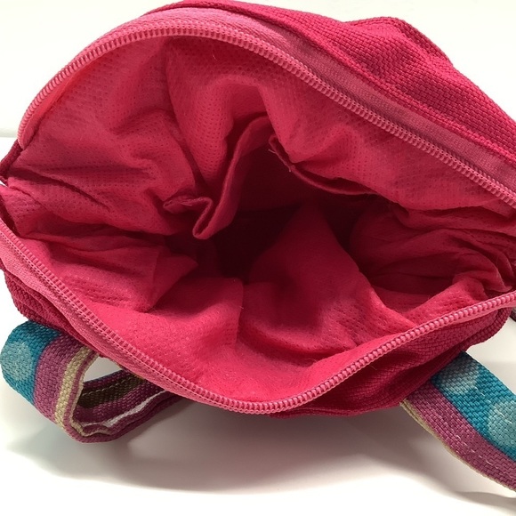 Y2K bright striped and floral small bag (Preowned) - Picture 6 of 6